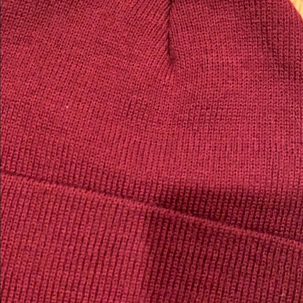 Maroon Beanie - Picture 2 of 3